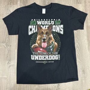 Gildan Philadelphia Eagles Champions Dog T-Shirt - Black